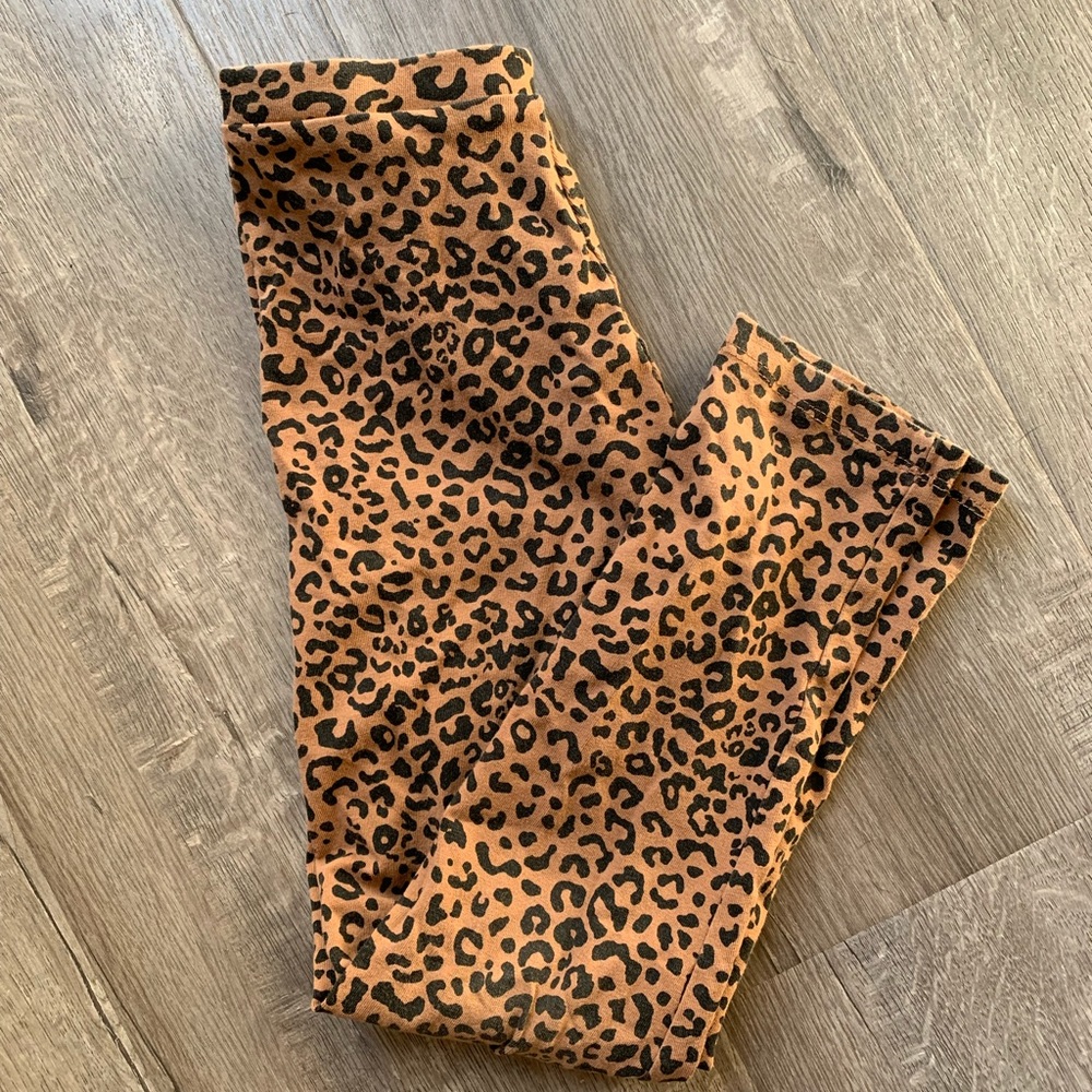 Zara Girls Leggings Leopard Print